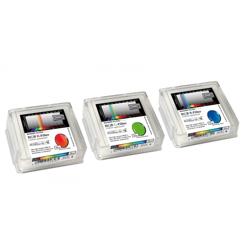 Baader RGB filter set Ø 31 mm...
