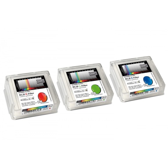 Baader RGB filter set Ø 31 mm optimized for CMOS