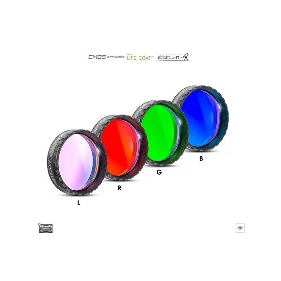 1¼" Baader LRGB Ø filter set optimized for CMOS