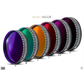 Photometric filter set Ø 2"...