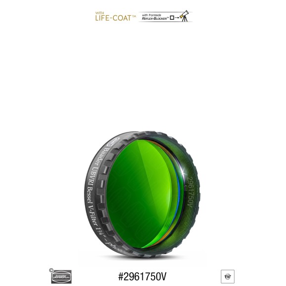 Photometric Filter Ø 1¼" BESSEL UBVRI-V Baader Planetarium