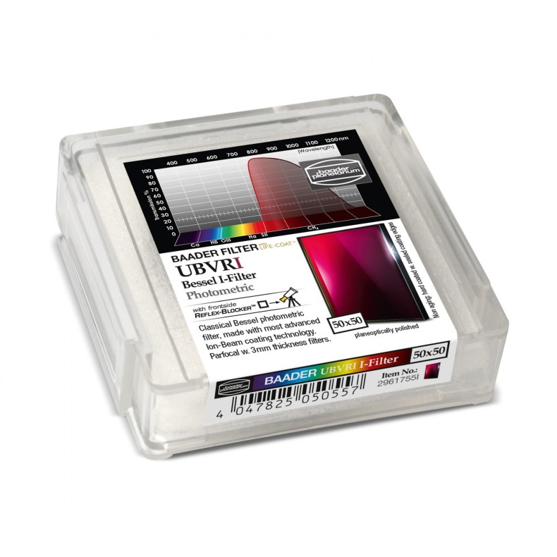 Photometric Filter 50x50 mm² BESSEL... Photometric Filter 50x50 mm² BESSEL...
