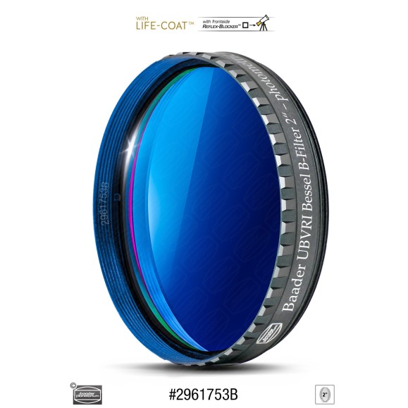 Photometric Filter Ø 2" BESSEL UBVRI-B Baader Planetarium