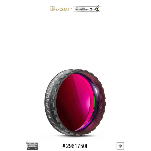 Photometric Filter Ø 1¼" BESSEL UBVRI-I Baader Planetarium