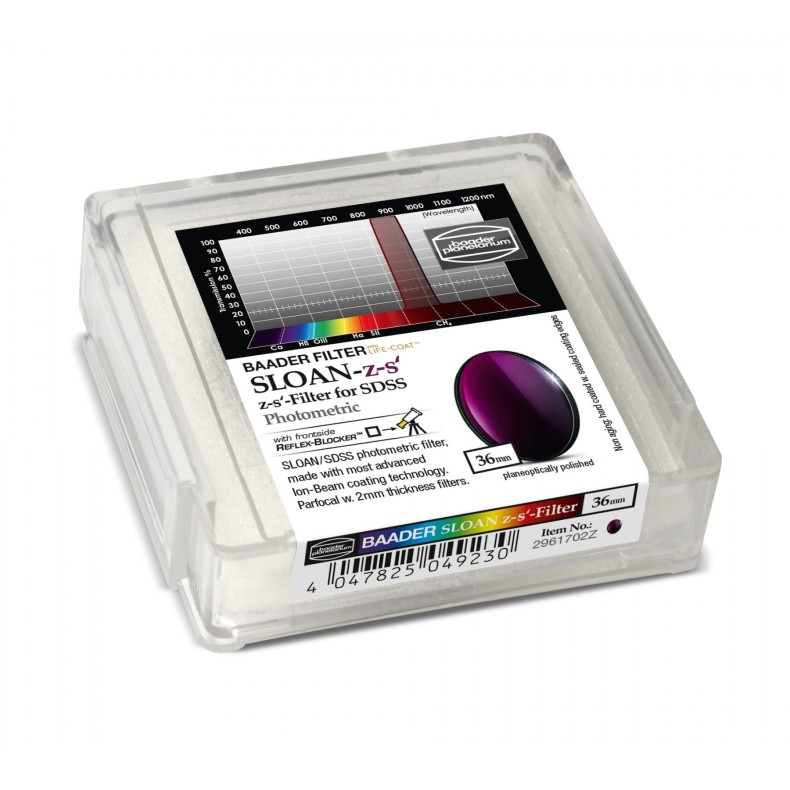 Photometric Filter Ø 36 mm SLOAN-z-s... Photometric Filter Ø 36 mm SLOAN-z-s...