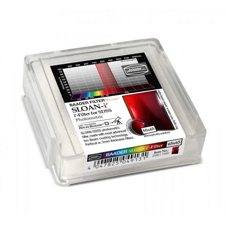 Photometric filter 65x65 mm² SLOAN-i...