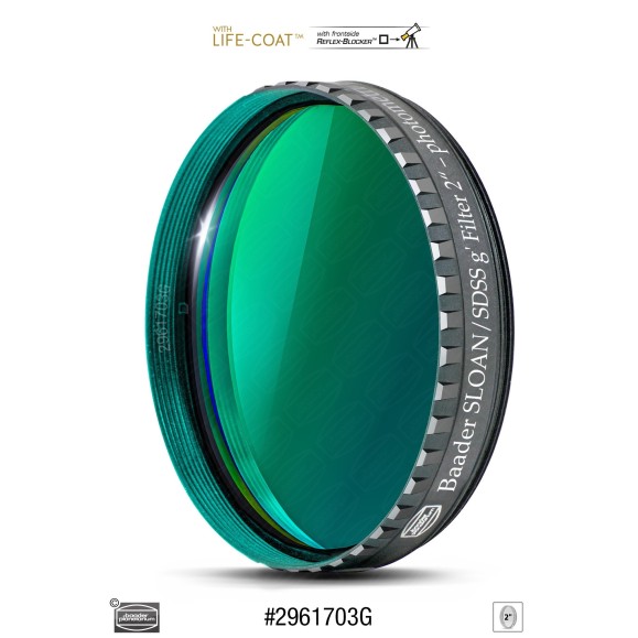 Photometric Filter Ø 2" SLOAN-g Baader Planetarium