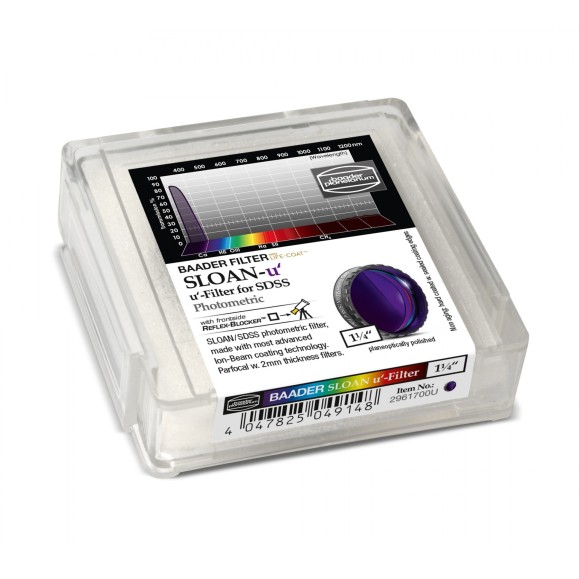 Photometric Filter Ø 1¼" SLOAN-u Baader Planetarium