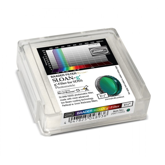 Photometric Filter Ø 1¼" SLOAN-g Baader Planetarium