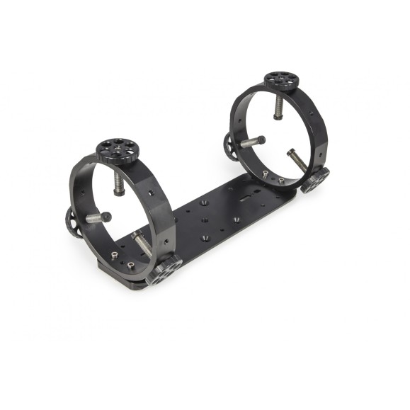 Baader double plate and support for telescope rings guide 300 mm