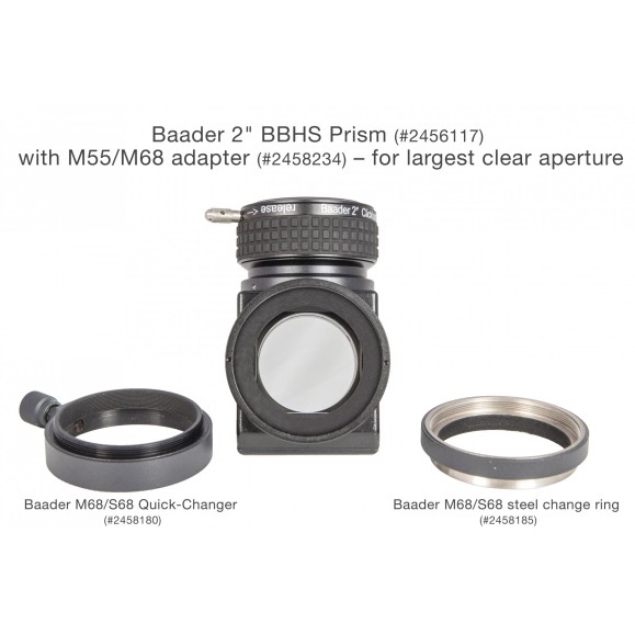 M68 (female) quick-change system Baader Planetarium