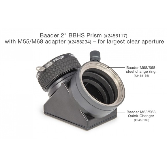 M68 quick-change system (male) Baader Planetarium