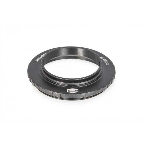 Baader M68/S52 adapter for large field T-rings