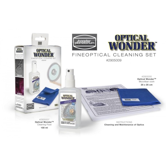 Cleaning Kit Cloth + Liquid Optical Wonder Baader Planetarium 2905009