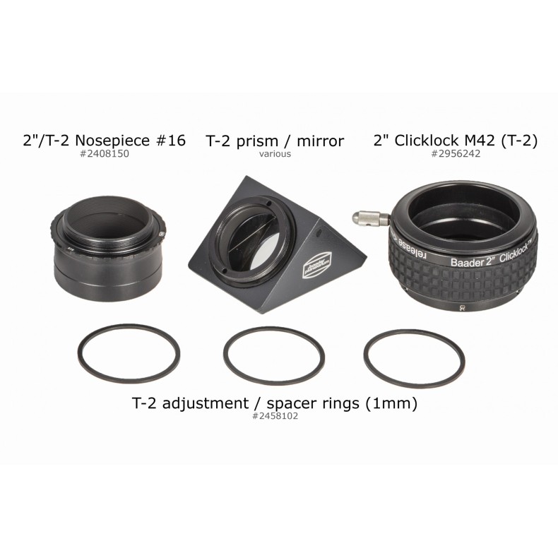 Clicklock eyepiece holder Ø 2" for T2... Clicklock eyepiece holder Ø 2" for T2...