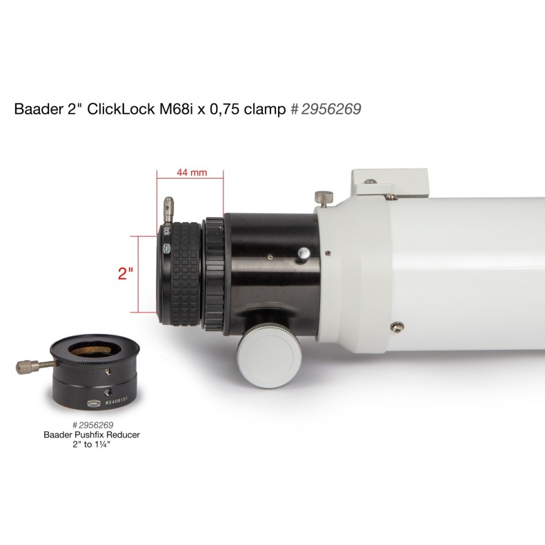 ClickLock Ø 2" to M68 x 0.75 Bresser,... ClickLock Ø 2" to M68 x 0.75 Bresser,...