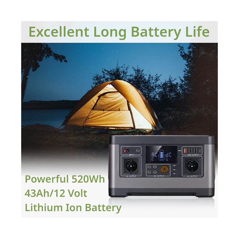 BRESSER 500 WATTS Portable Power Supply