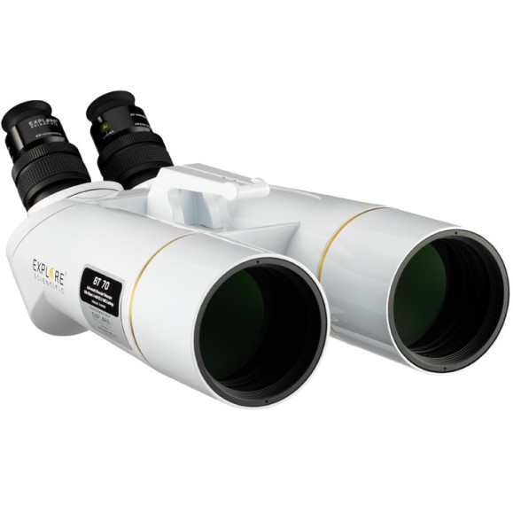 Giant binoculars Explore Scientific BT-70 SF with 20mm eyepieces 62º LER