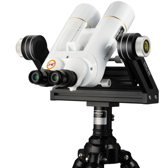 Giant binoculars Explore Scientific BT-70 SF with 20mm eyepieces 62º LER