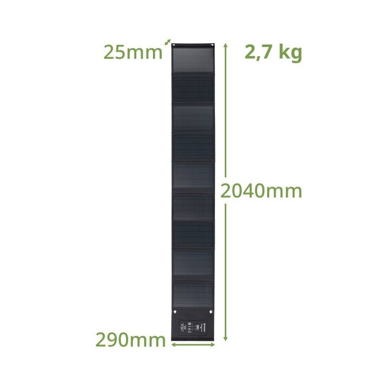 Portable solar panel Bresser 60W with...