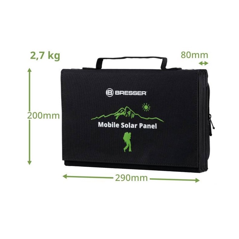 Portable solar panel Bresser 60W with...