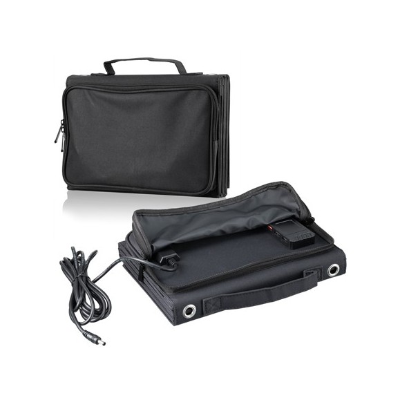 Portable solar panel Bresser 60W with USB and DC output