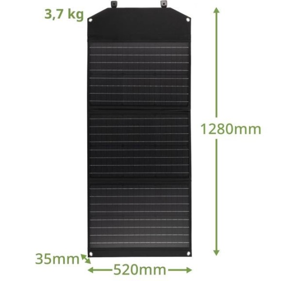 Portable Solar Panel Bresser 90W with USB and DC output