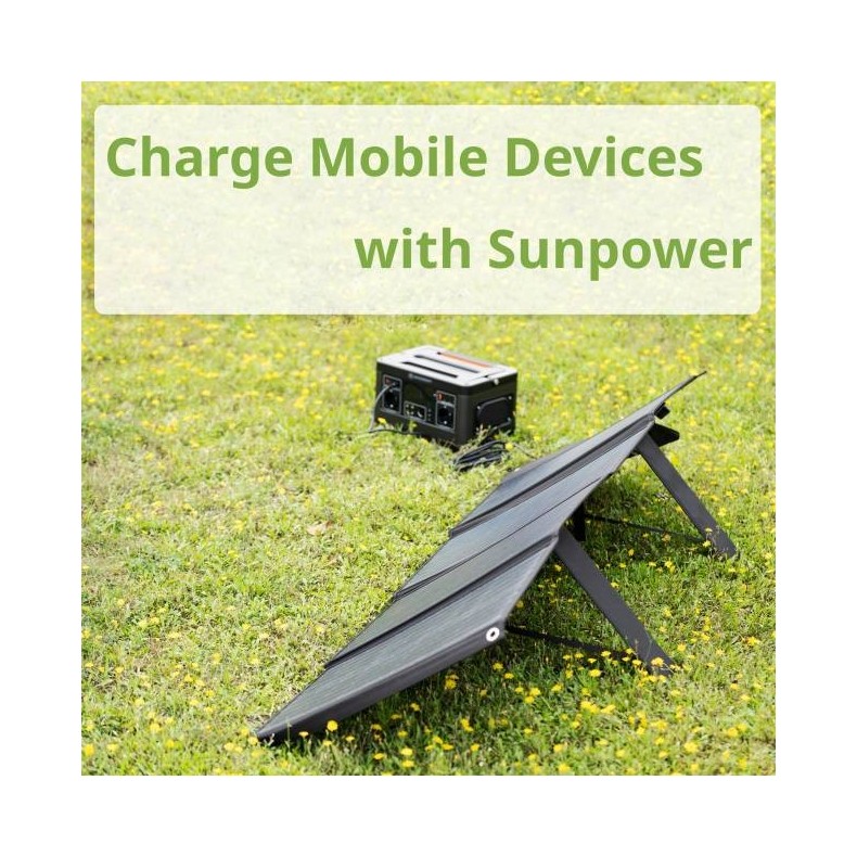 Portable solar panel Bresser 120W...