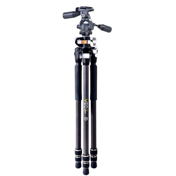 VANGUARD Veo 3+ 263CP carbon fiber tripod with 3-way swivel head