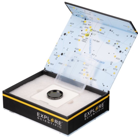 EXPLORE SCIENTIFIC Filter Narrow band O-III Nebular filter 6.5nm