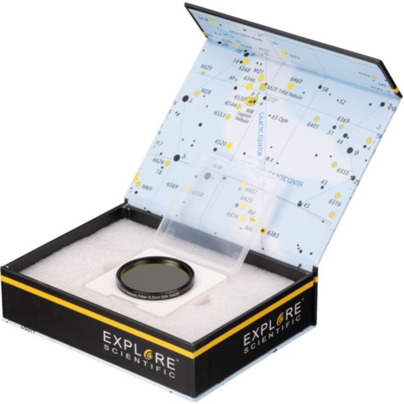 EXPLORE SCIENTIFIC Filter Narrow Band 2" O-III Nebula Filter 6.5nm