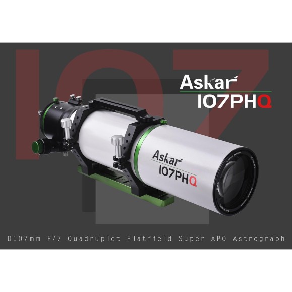 Super APO quadruplet astrograph telescope Askar 107PHQ 107 mm F/7 flat-field astrograph telescope