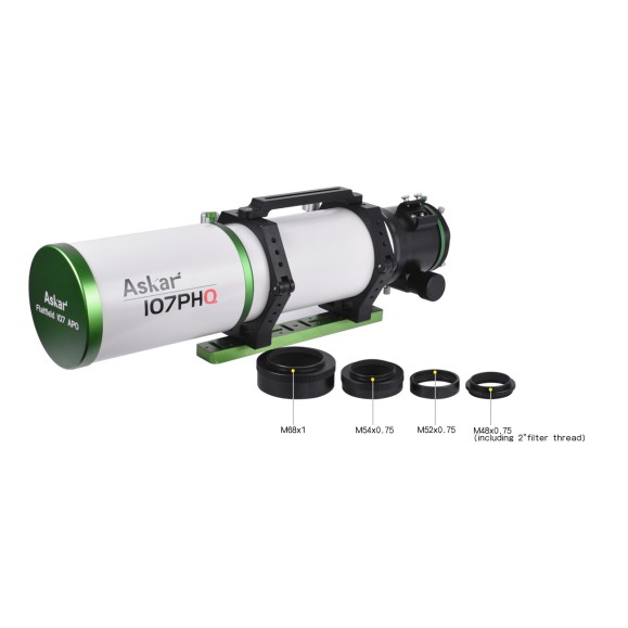 Super APO quadruplet astrograph telescope Askar 107PHQ 107 mm F/7 flat-field astrograph telescope