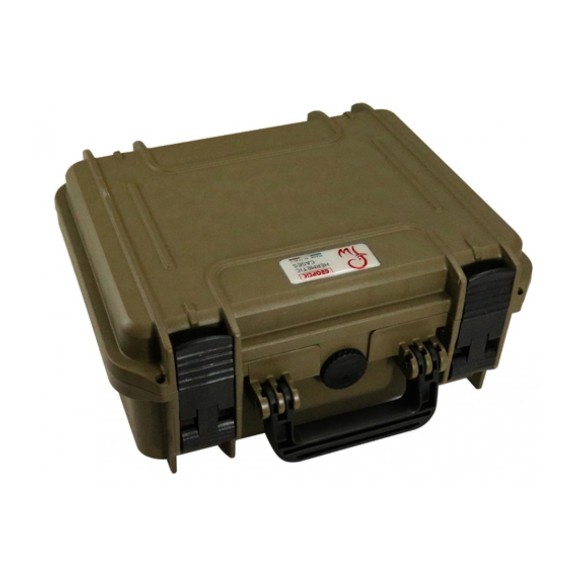 Plastic Carrying Case Geoptik Elephant Green Medium