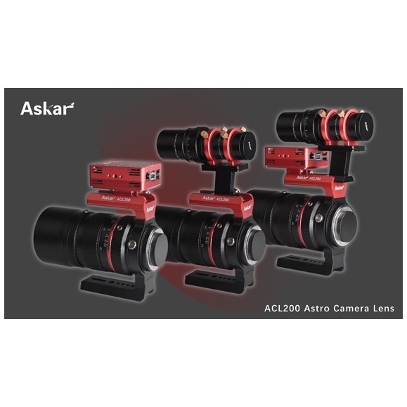 APO telephoto APO lens Askar ACL200 Gen2 200mm f/4 for astrophotography