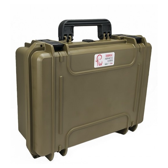 Elephant Airtight Suitcase Geoptik Large Green