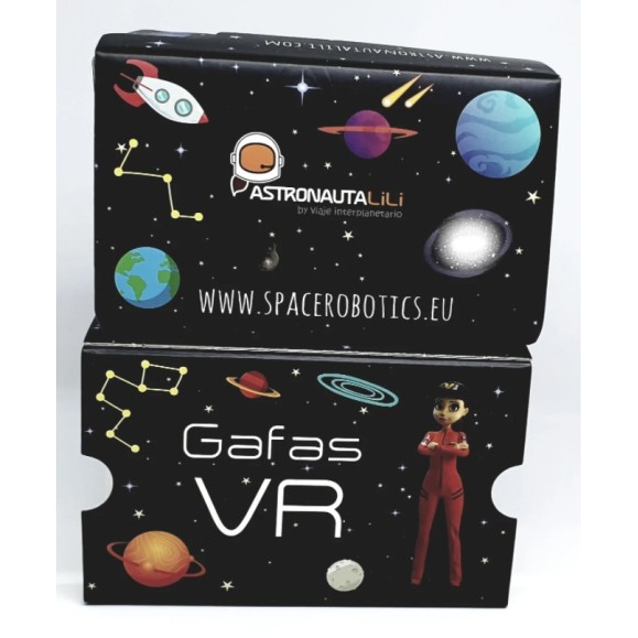 360º Virtual Reality Glasses Astronauta Lili to explore the space