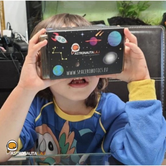 360º Virtual Reality Glasses Astronauta Lili to explore the space