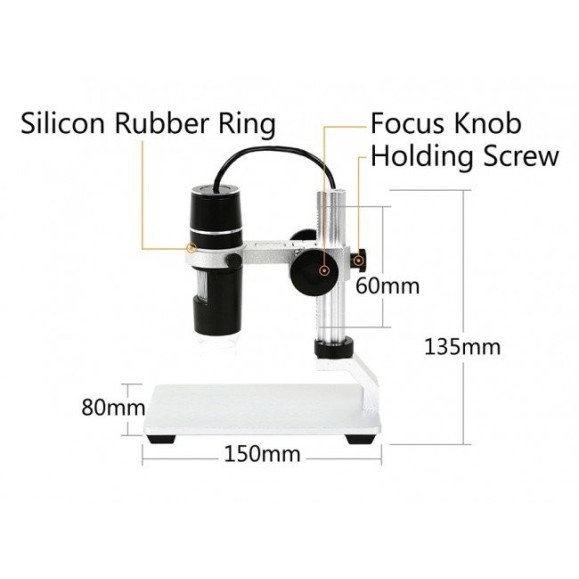 Digital Microscope BMS Surface Cam 2Mp with stand