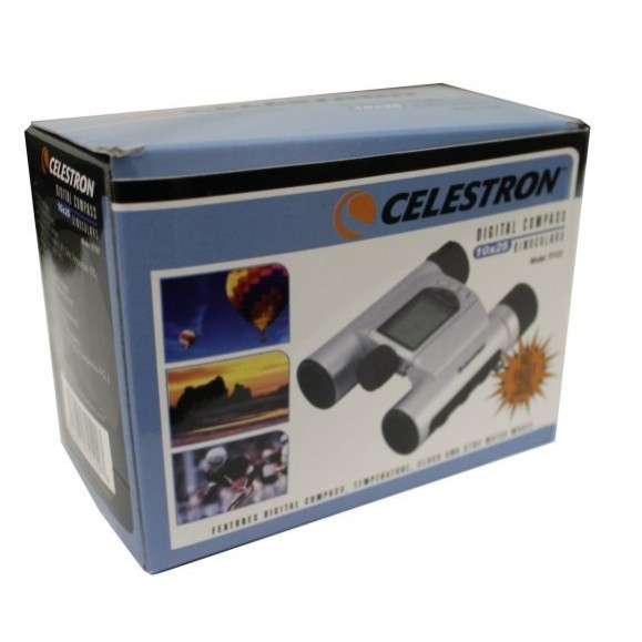 Compact binoculars Celestron 10x25 Led Digital Compass