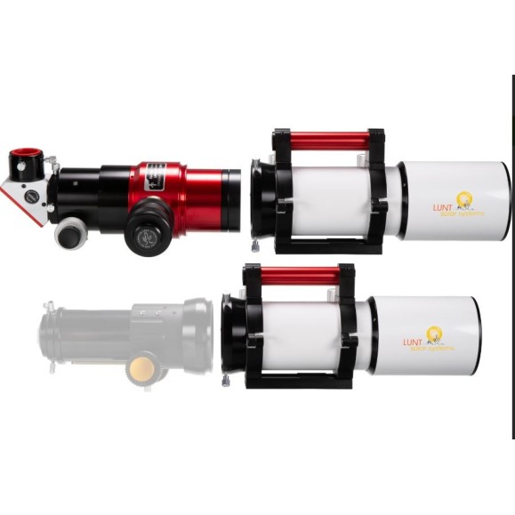 LS80MT/B1200R&P APO telescope for sun and starry sky