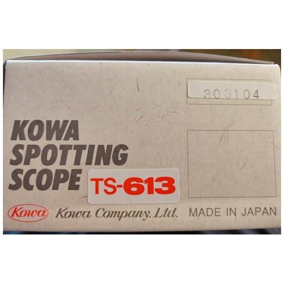 Kit Kowa spotting scope TS-613 with eyepiece Zoom 20-40x TSE-Z6
