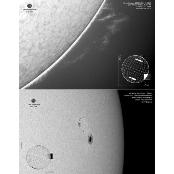 APO Multipurpose Solar H-alpha and nighttime LUNT LS130MT/B3400 R&P APO telescope