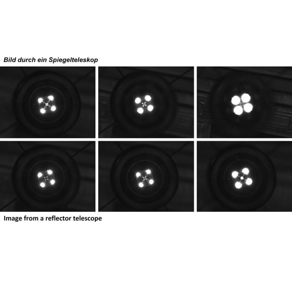 Multiple collimator TS Deluxe with integrated optics for all telescopes