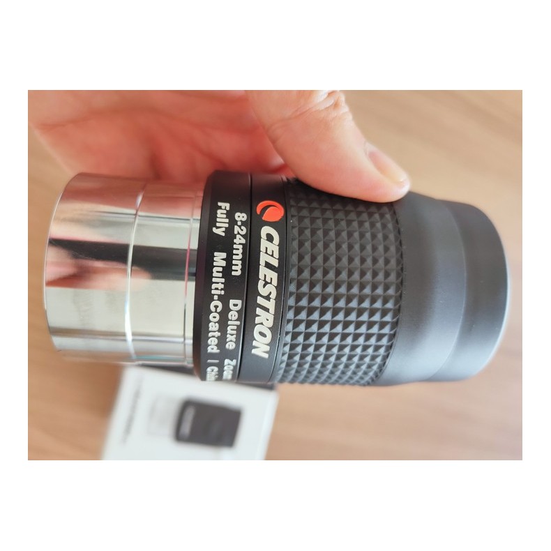 Celestron Deluxe zoom eyepiece 8-24mm... Celestron Deluxe zoom eyepiece 8-24mm...
