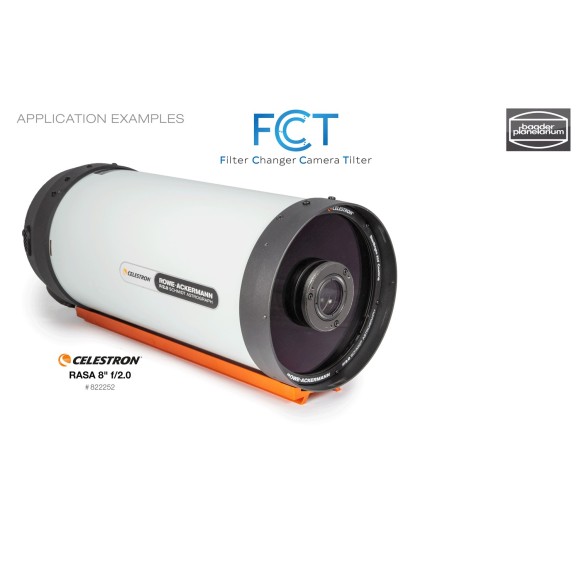 BAADER FCCT I filter slider and tilter for RASA 8" and 77mm QHY cameras