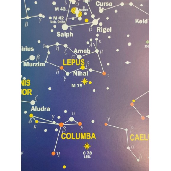 Field guide to MESSIER and CALDWELL catalogs