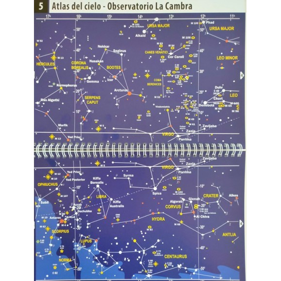 Field guide to MESSIER and CALDWELL catalogs