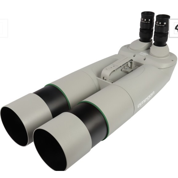 Giant binoculars Omegon Brightsky 30x100 90º with tripod, center column and Neptune foregrip