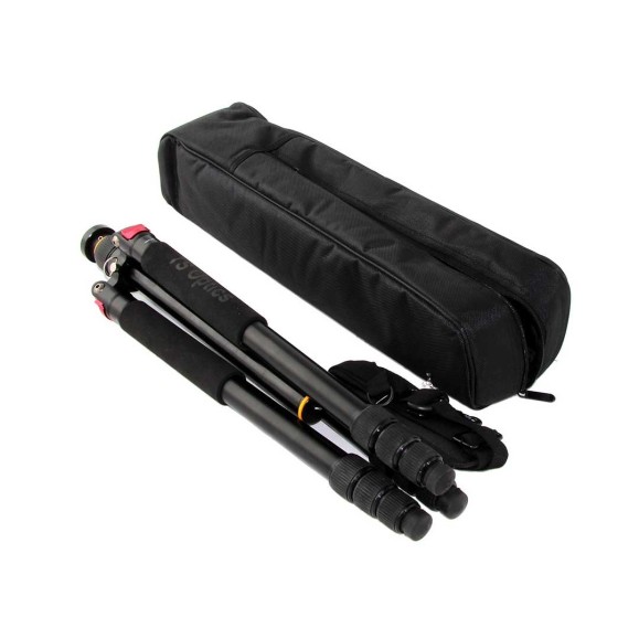 Aluminum Tripod TS-Optics A284FMO height adjustable from 145mm to 1670mm